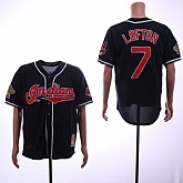 Indians 7 Kenny Lofton Navy 1995 World Series Cooperstown Collection Stitched Baseball Jerseys,baseball caps,new era cap wholesale,wholesale hats